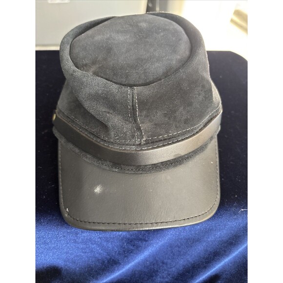 Vintage Suede Kepi Hat - Picture 1 of 8